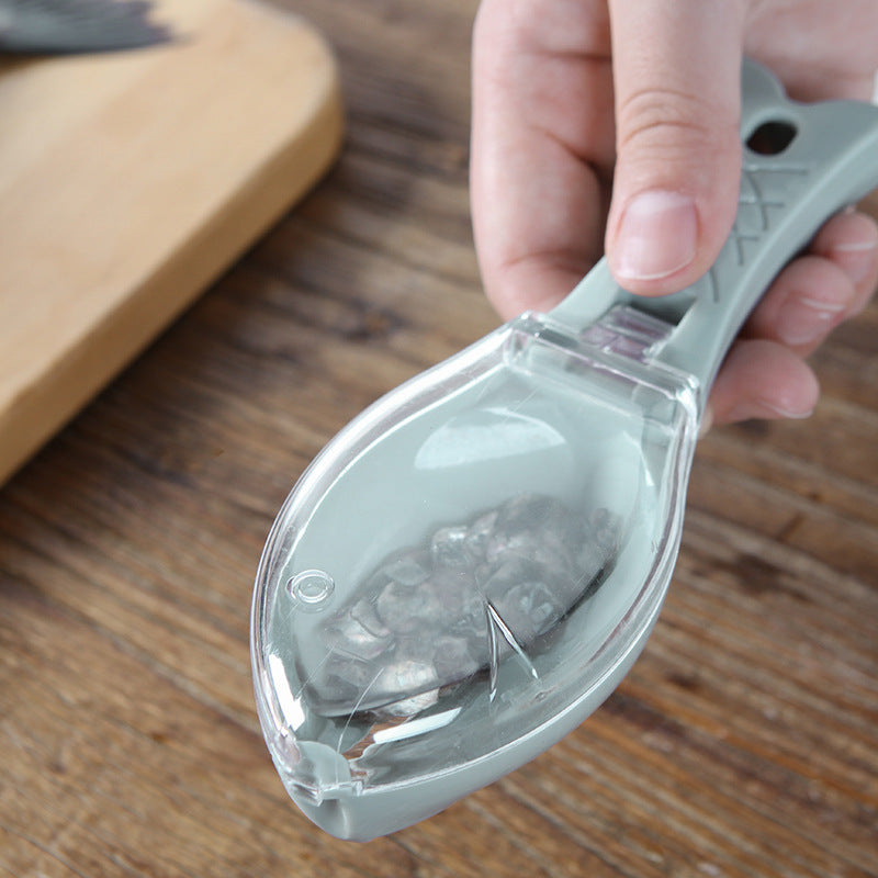 Fish Scale Remover Brush – Quick Disassembly Fish Skin Scraper with Ergonomic Handle