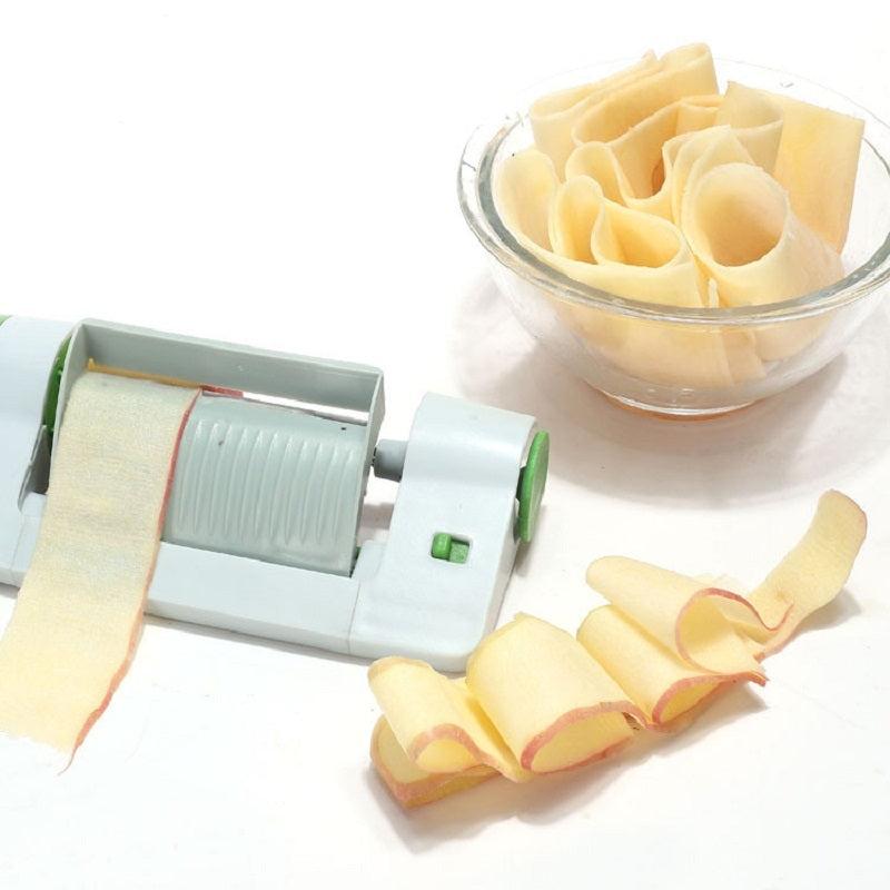 Kitchen Multifunctional Fruit & Vegetable Slicer – 9-in-1 Manual Cutter with Interchangeable Blades & Drain Basket