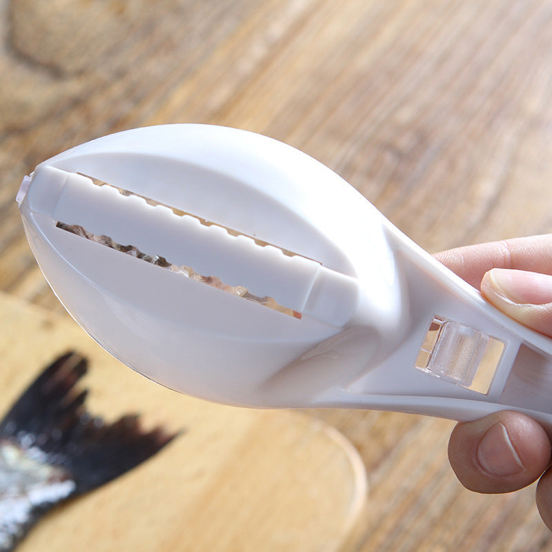 Fish Scale Remover Brush – Quick Disassembly Fish Skin Scraper with Ergonomic Handle