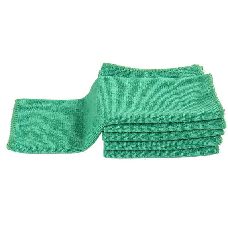 24-Pack Microfibre Cleaning Towels – Lint-Free, Reusable Cloths for Home & Car Detailing