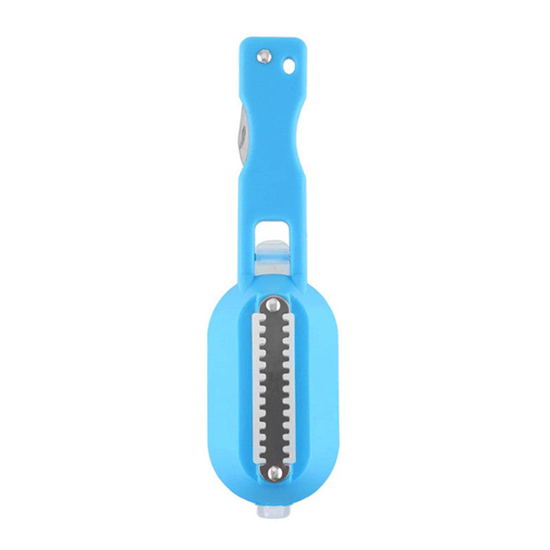 Fish Scale Remover Brush – Quick Disassembly Fish Skin Scraper with Ergonomic Handle
