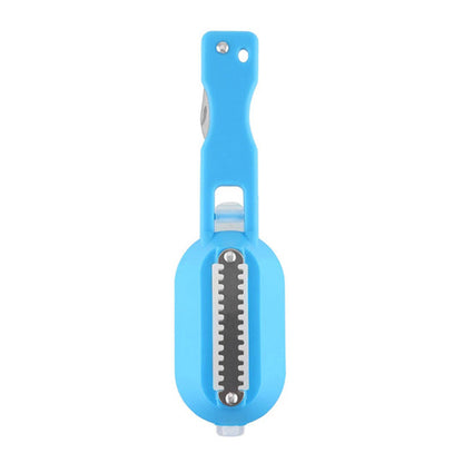 Fish Scale Remover Brush – Quick Disassembly Fish Skin Scraper with Ergonomic Handle