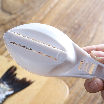 Fish Scale Remover Brush – Quick Disassembly Fish Skin Scraper with Ergonomic Handle