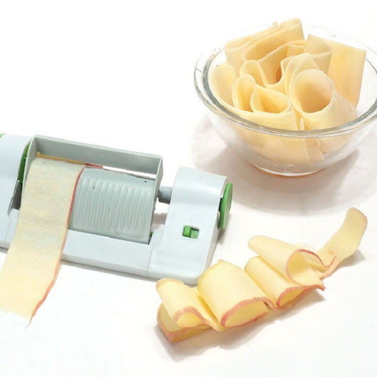 Kitchen Multifunctional Fruit & Vegetable Slicer – 9-in-1 Manual Cutter with Interchangeable Blades & Drain Basket